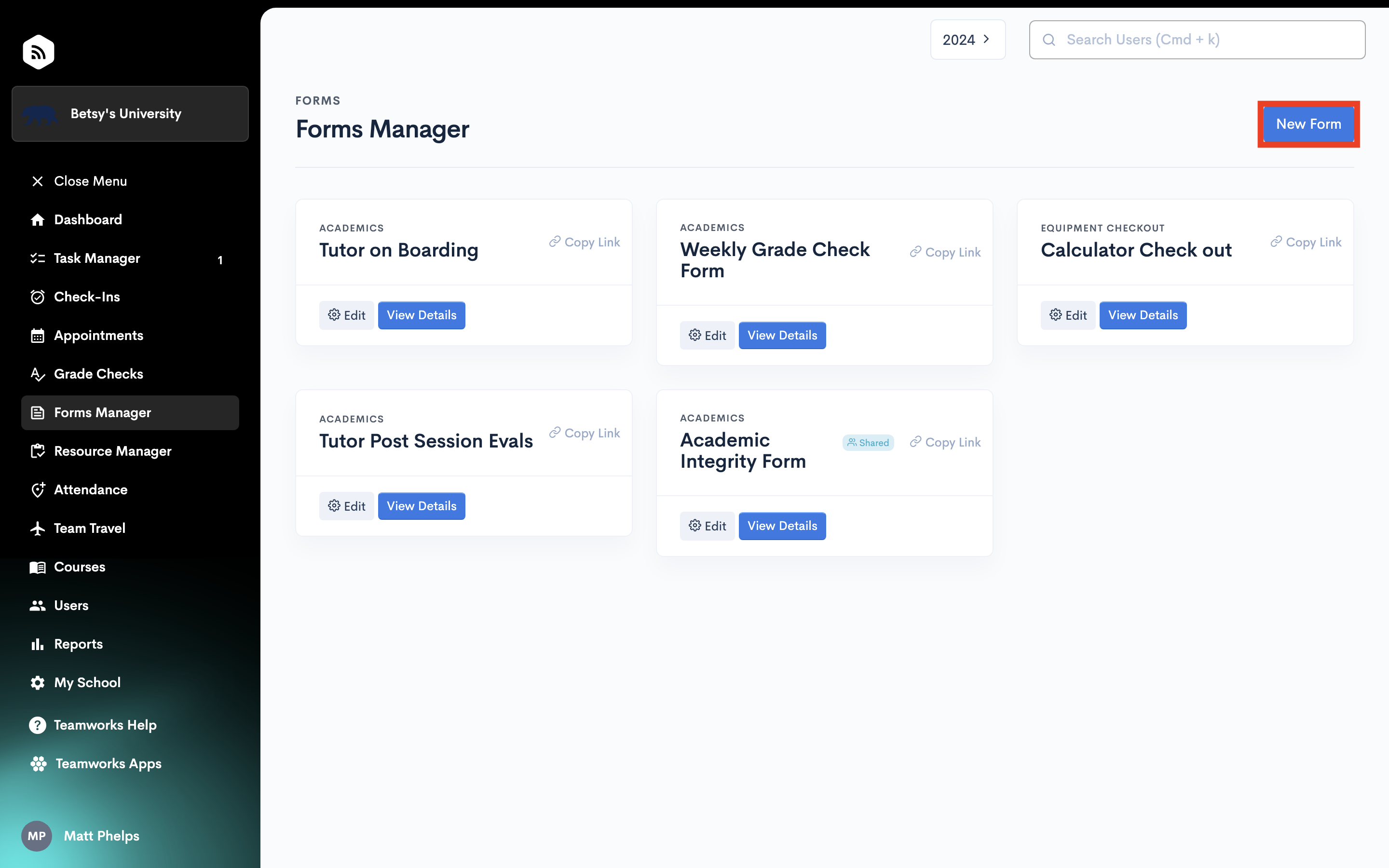 Create a Form