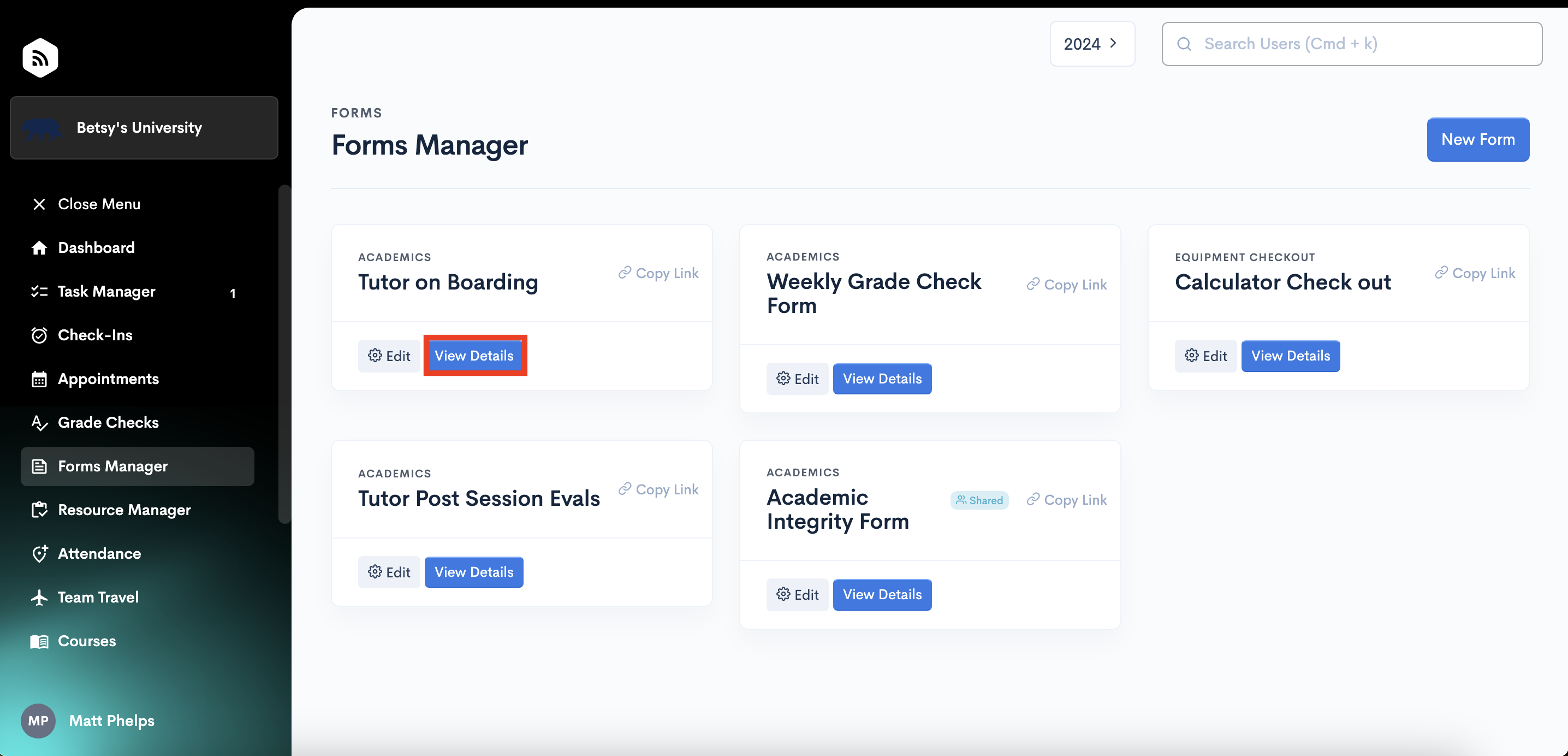 Form Campaigns