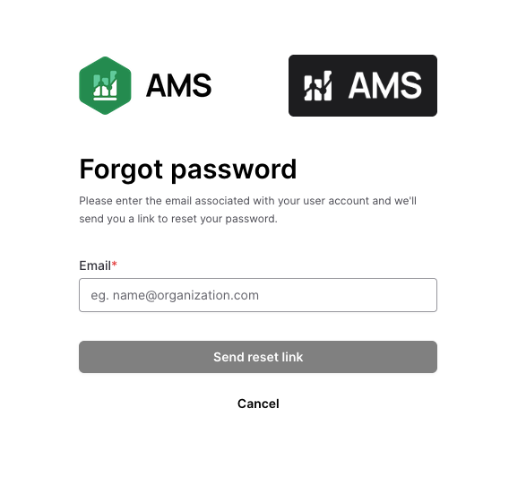 Reset Your Password | AMS Help Center