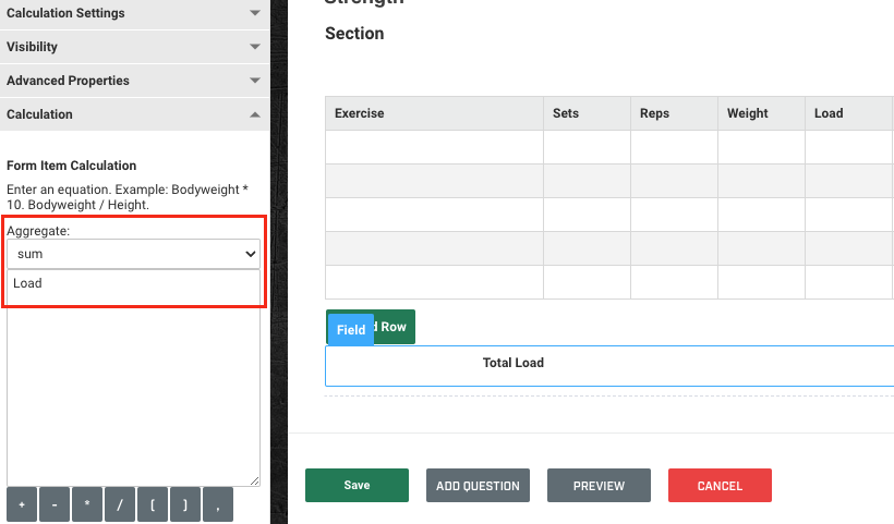 Summarize Table Data With Table Calculations | AMS Help Center
