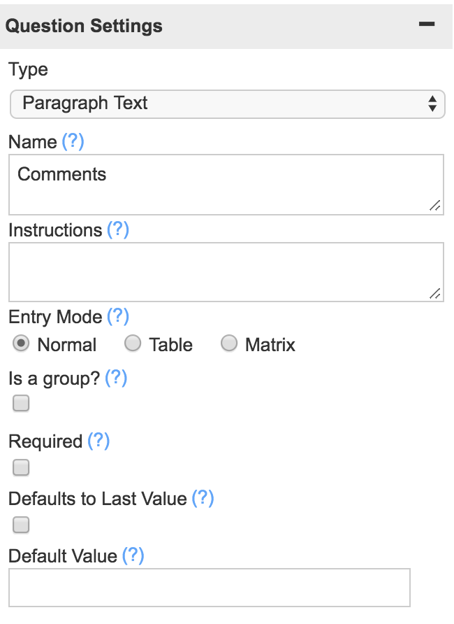 Text Fields | AMS Help Center
