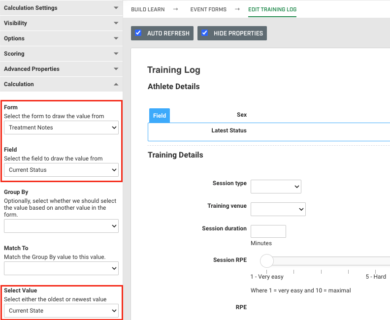 Configure Athlete Status | AMS Help Center