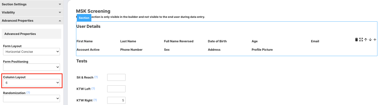 Add a Section to a Form | AMS Help Center