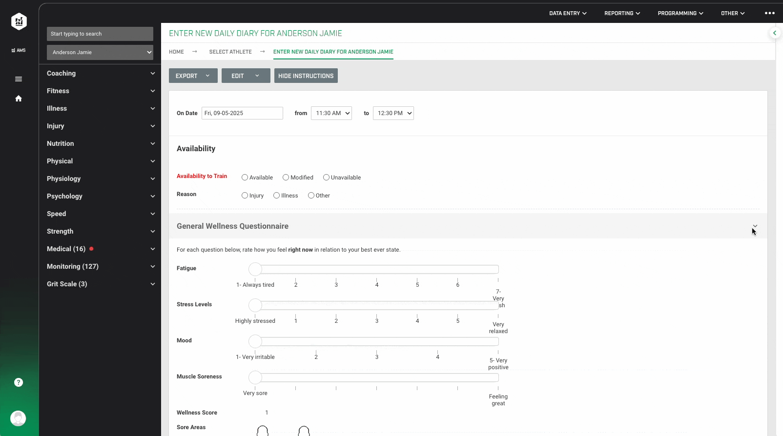 Add a Section to a Form | AMS Help Center