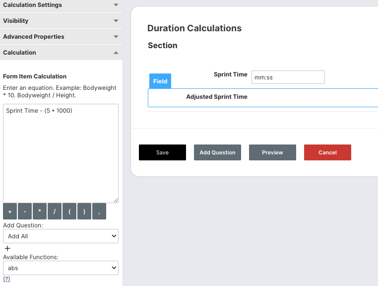 Create Formulas from Duration Data with Duration Calculation Fields ...