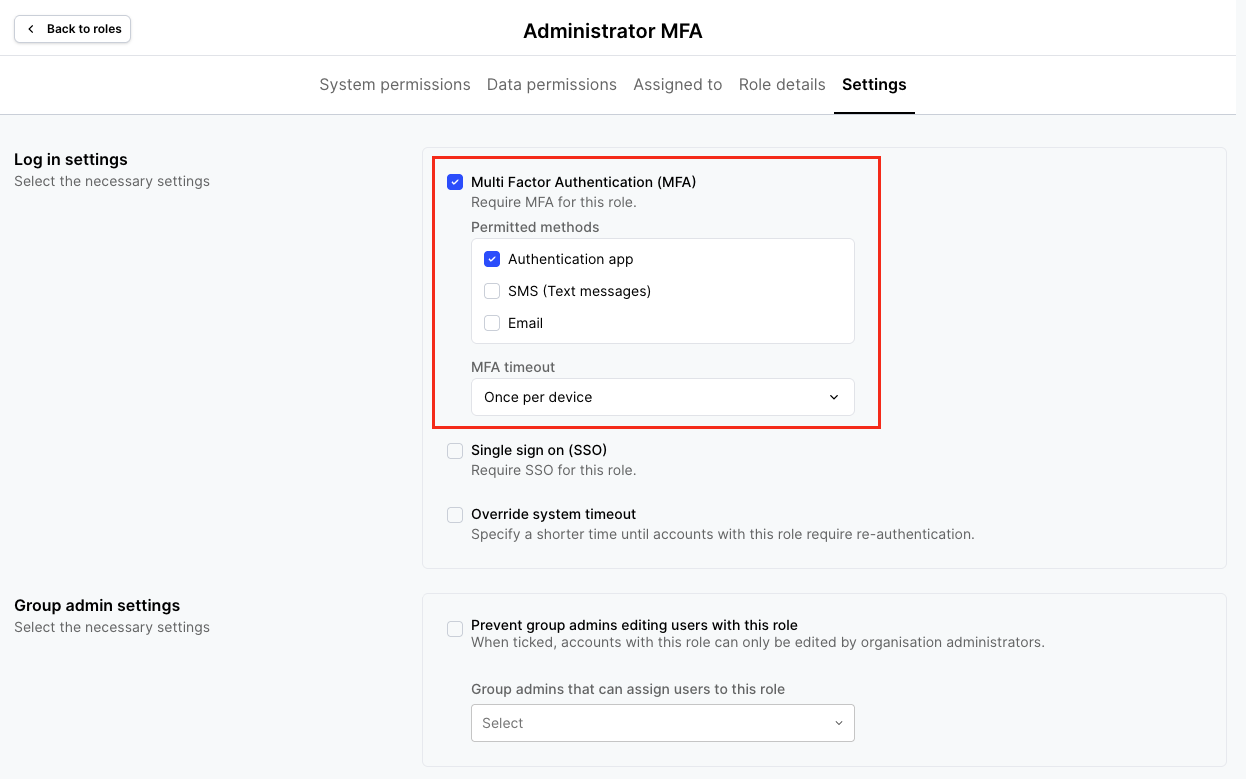Enable Multi-Factor Authentication on an AMS site | AMS Help Center