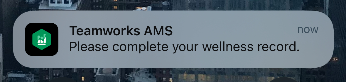 Manage AMS Notifications | AMS Help Center