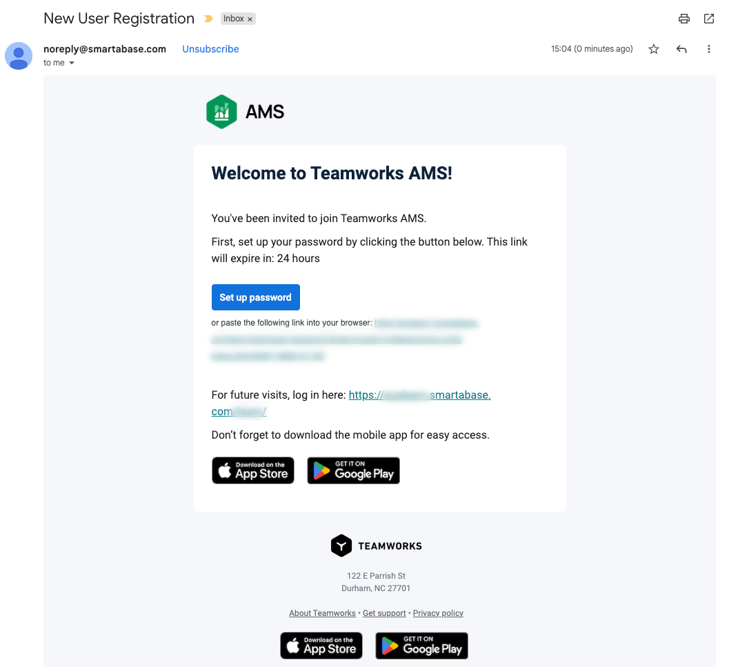 Onboard Users to AMS | AMS Help Center