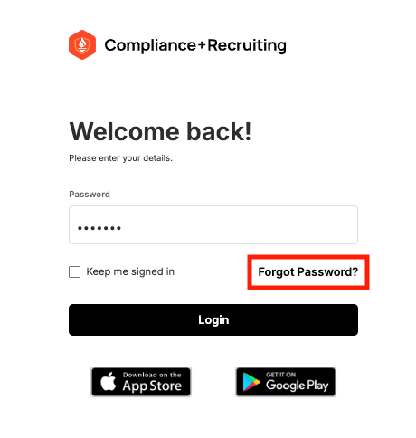 Reset Password and Username Reminders