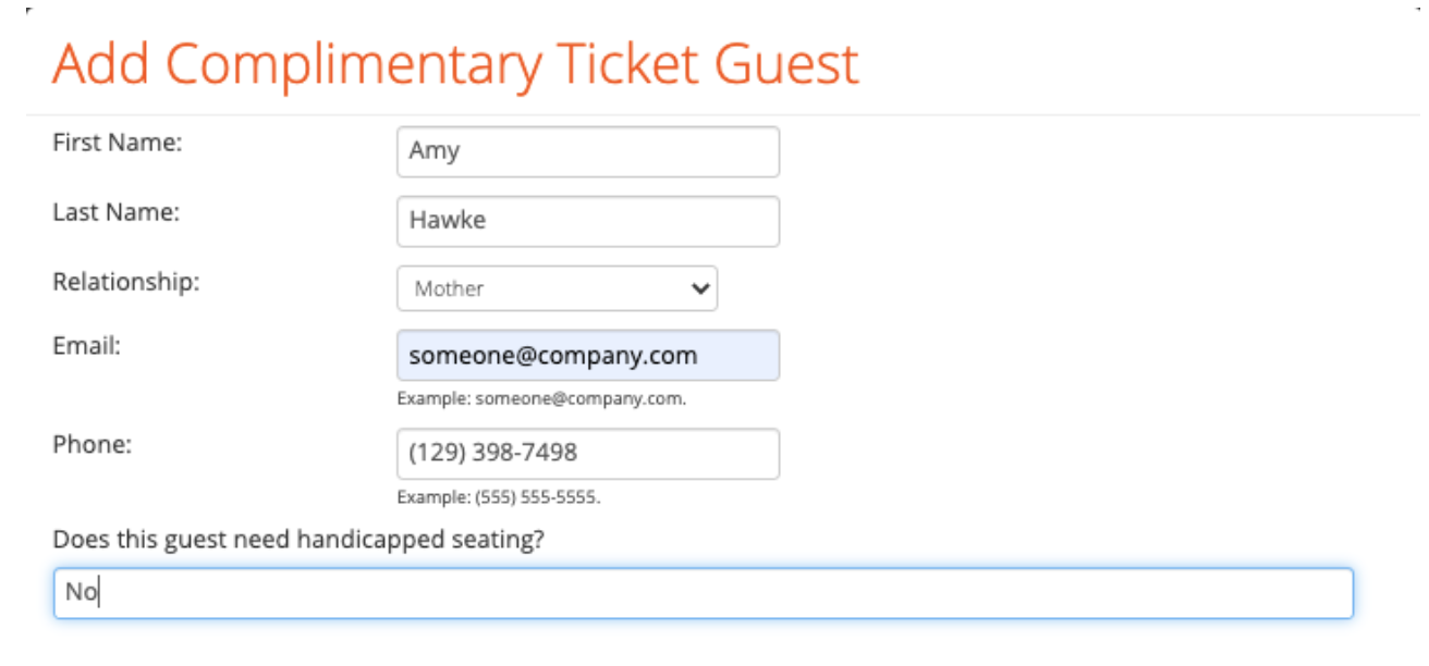 Request and Transfer Complimentary Tickets as a Staff Member