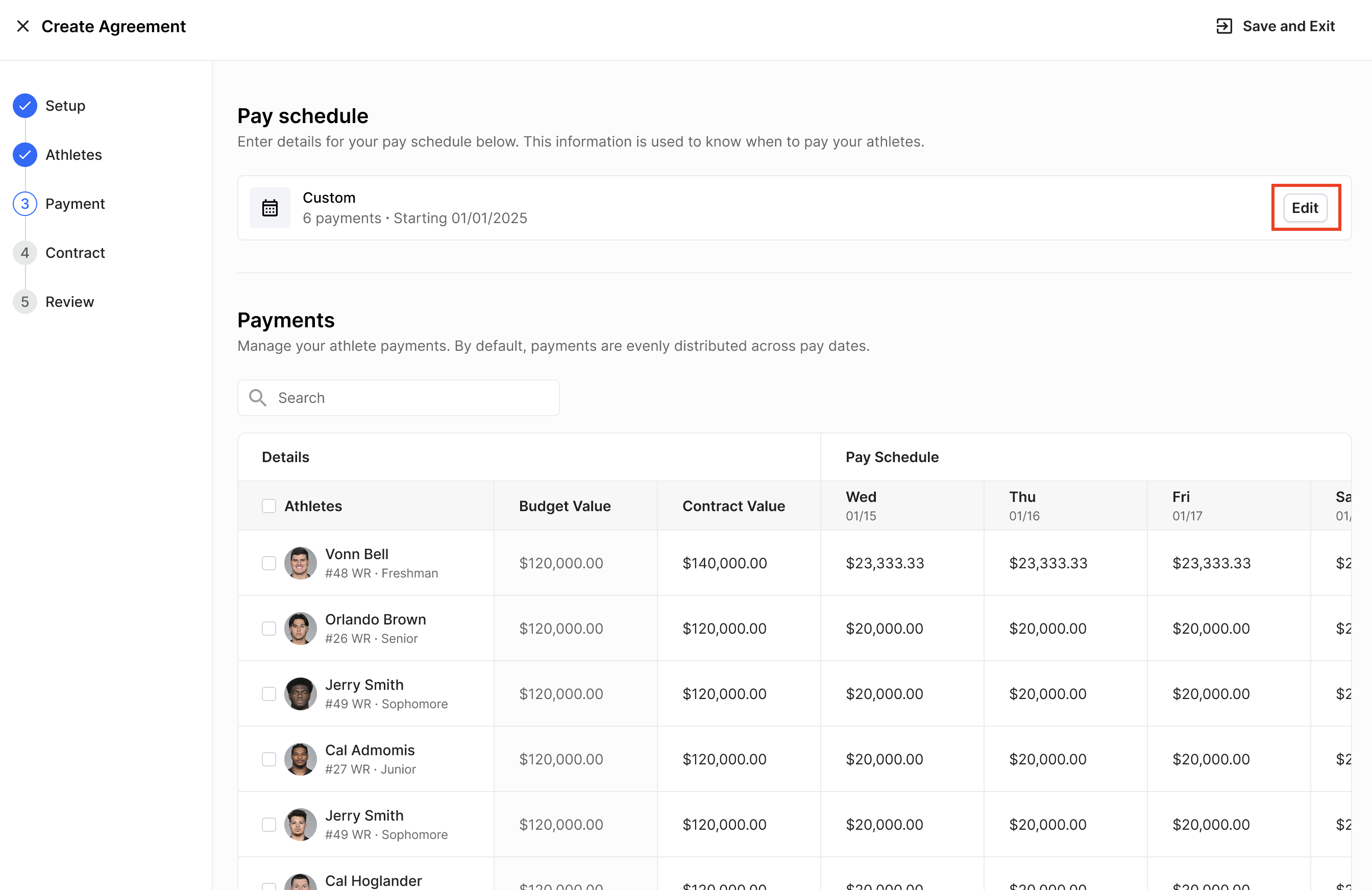 Create Pay Schedules for Contracts and Agreements Executed Outside of ...