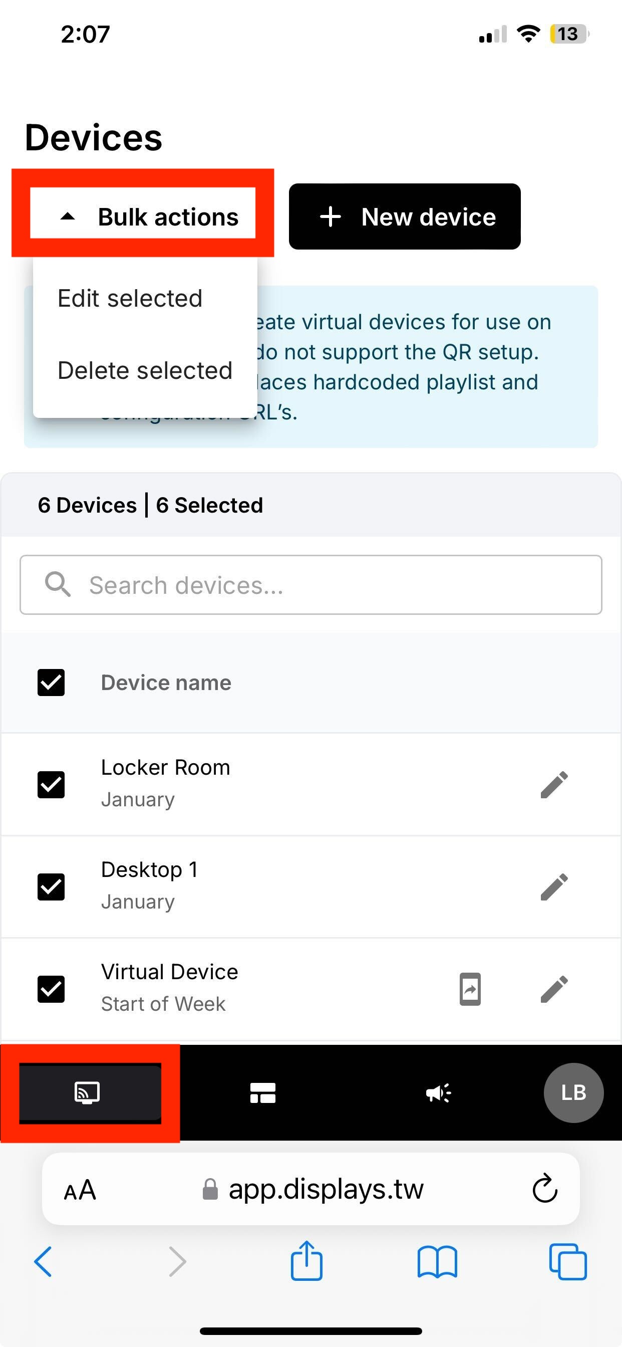 Devices