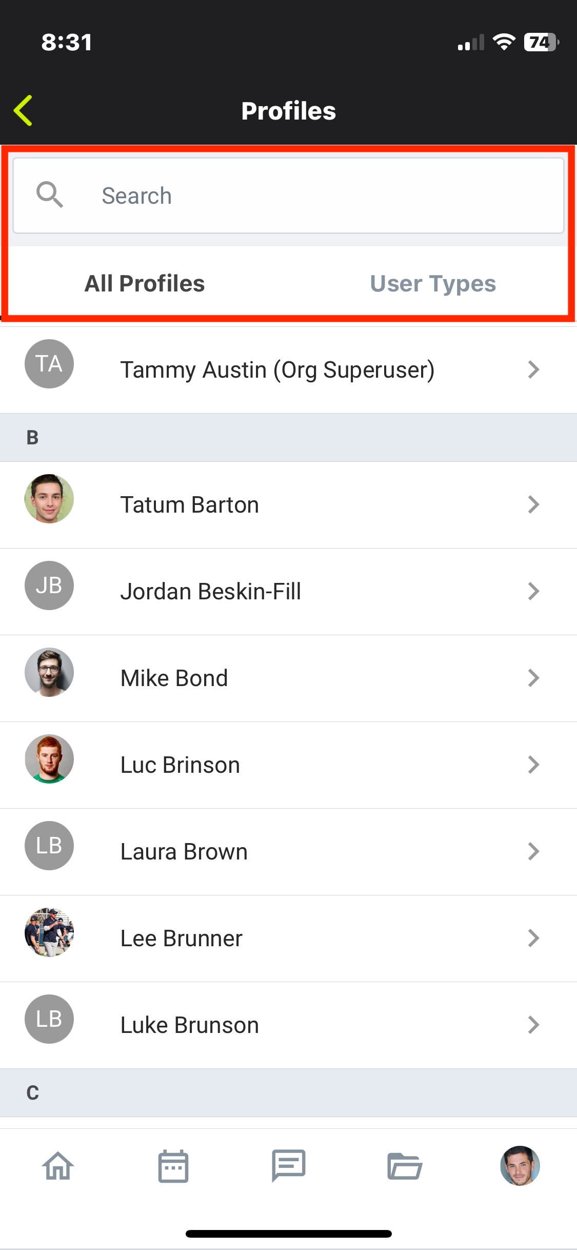 View Profiles and Profile Reports