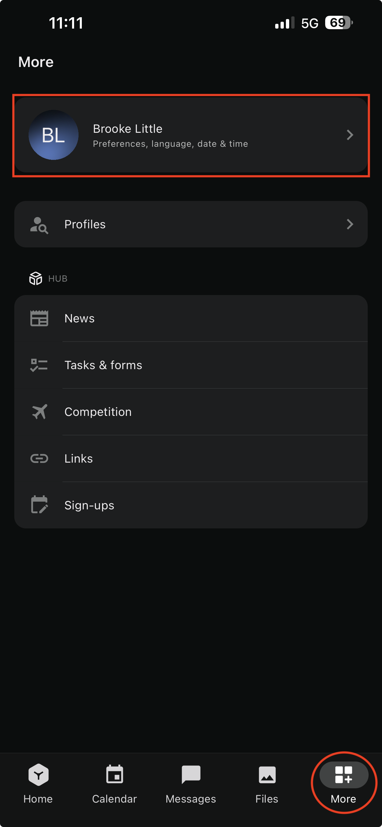 Configure Time Format