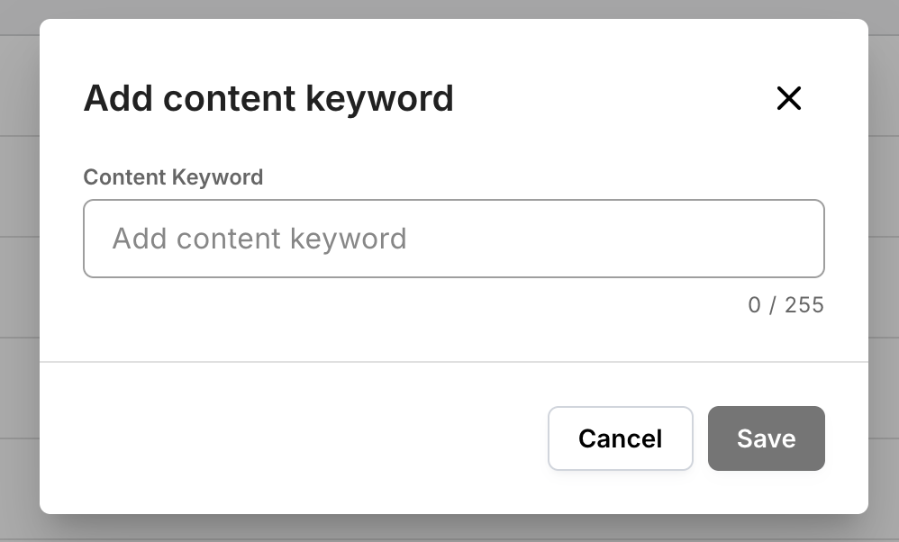 Automatic Keyword Tagging Through Metadata