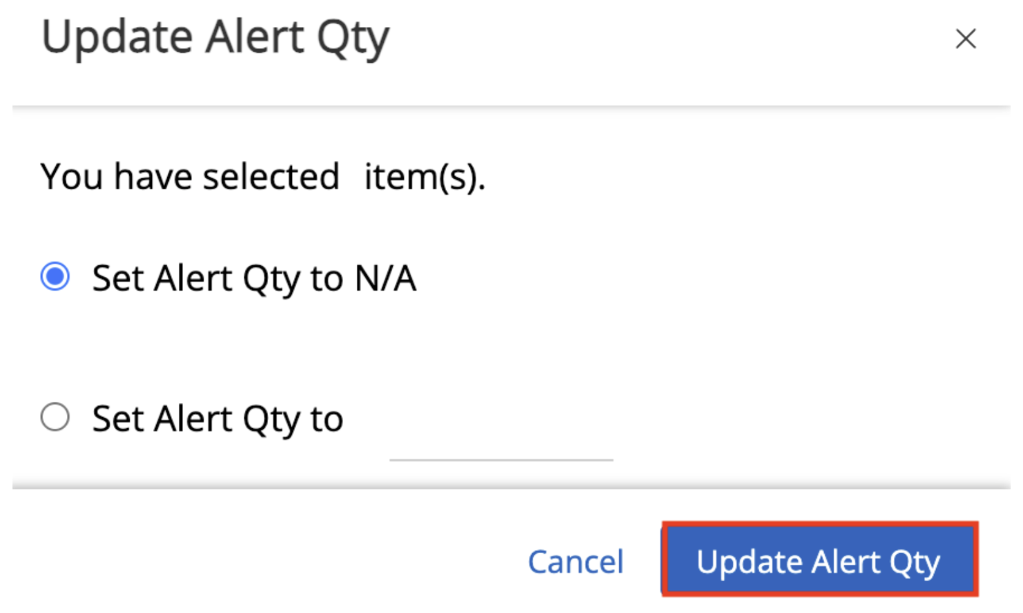 Enable Inventory Alert Email Notifications