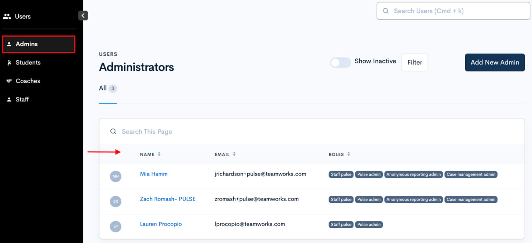 Edit User Information