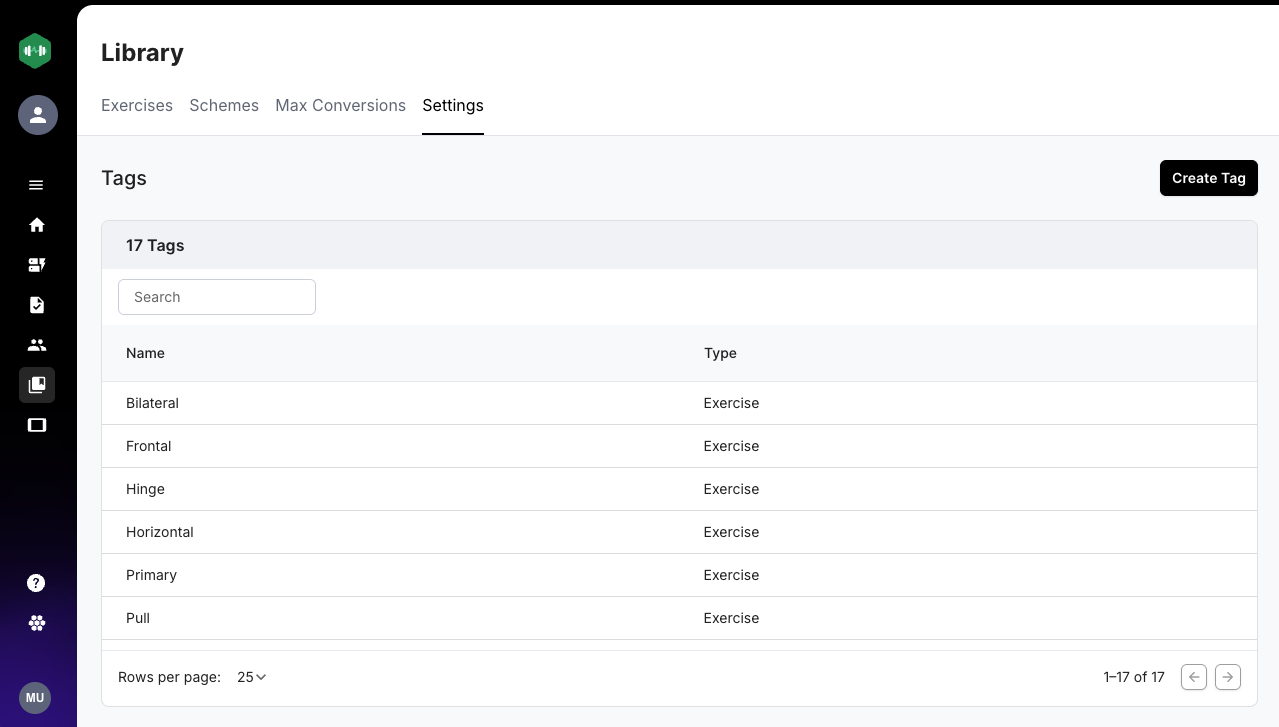 Create and Manage Tags