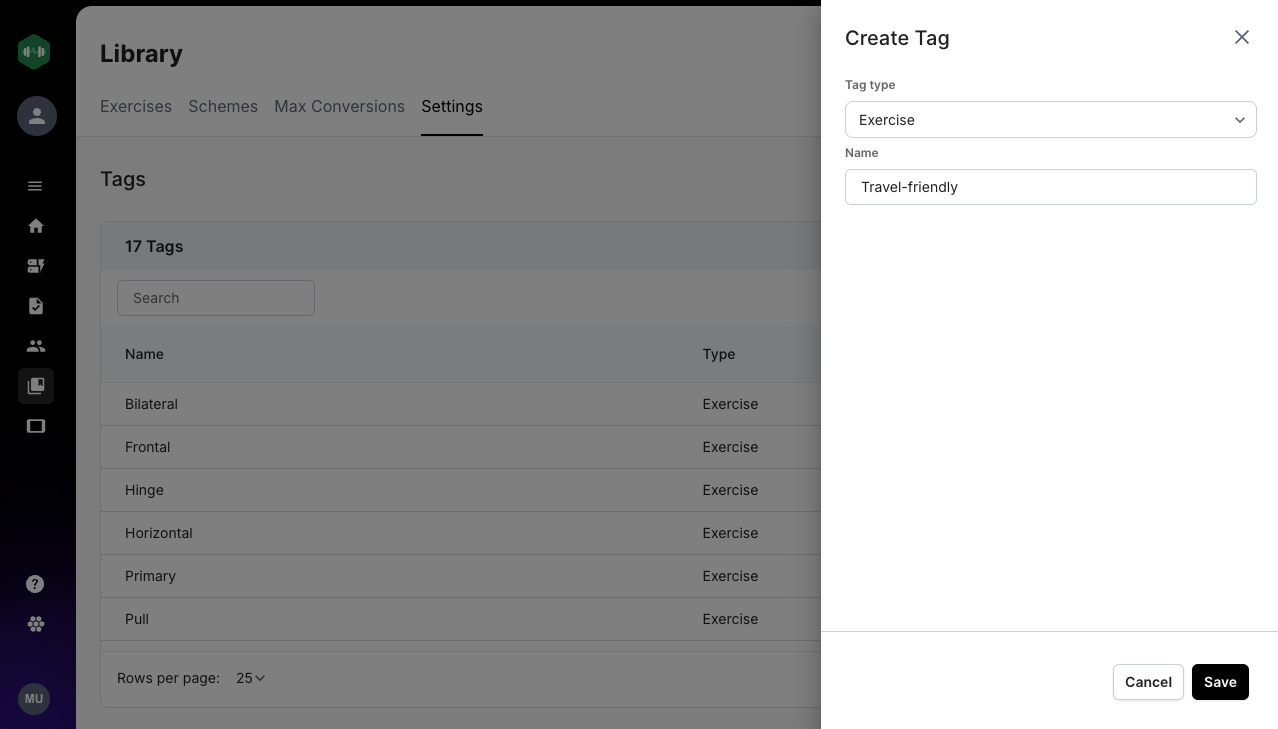 Create and Manage Tags